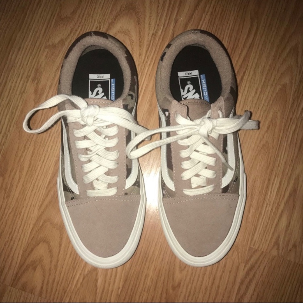 Old school pro desert camo vans